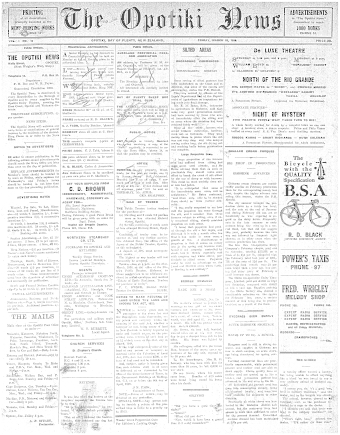 Issue page