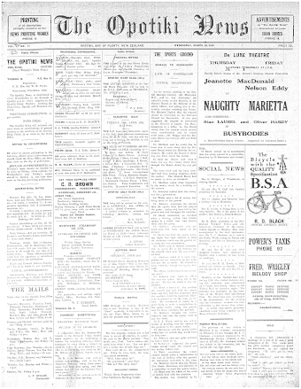 Issue page