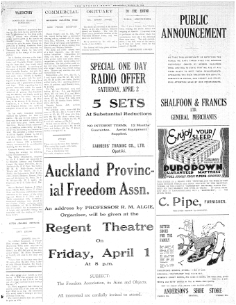 Issue page