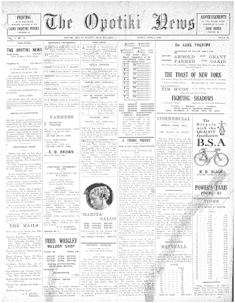 Issue page
