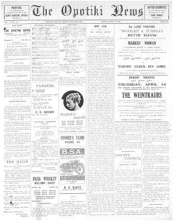 Issue page