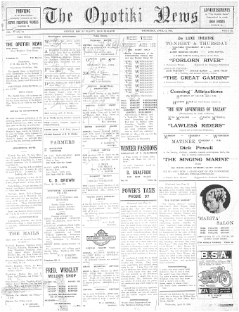Issue page