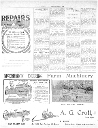 Issue page