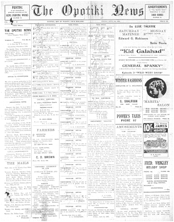 Issue page