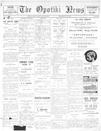 Issue page