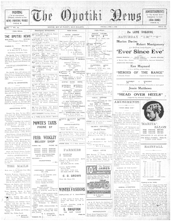 Issue page