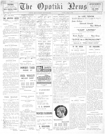 Issue page