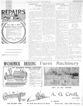 Issue page