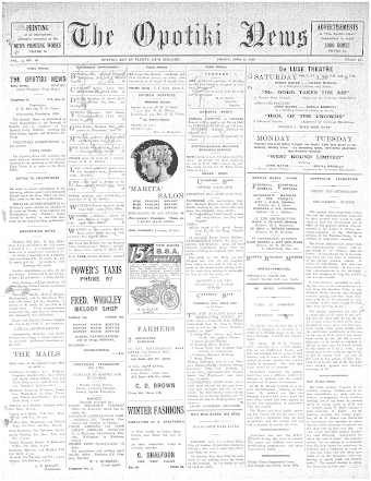 Issue page