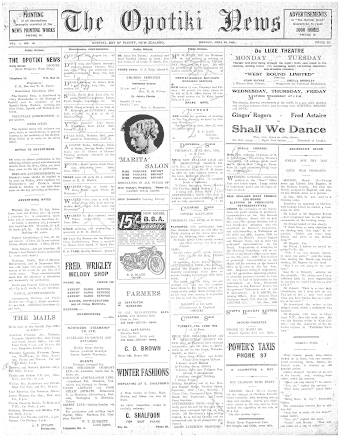 Issue page