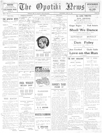Issue page