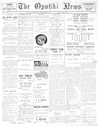 Issue page