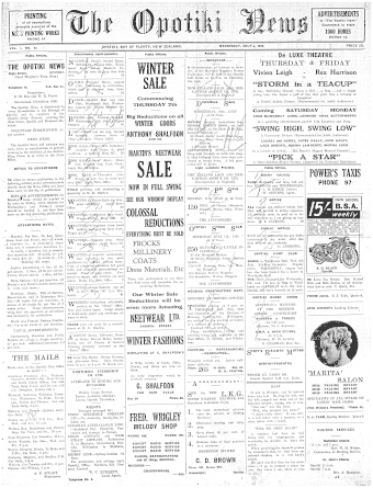 Issue page