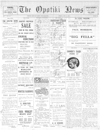 Issue page