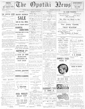 Issue page