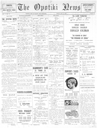 Issue page
