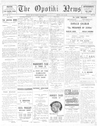 Issue page