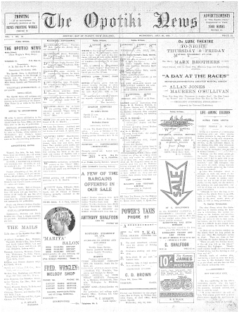 Issue page