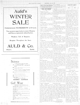 Issue page