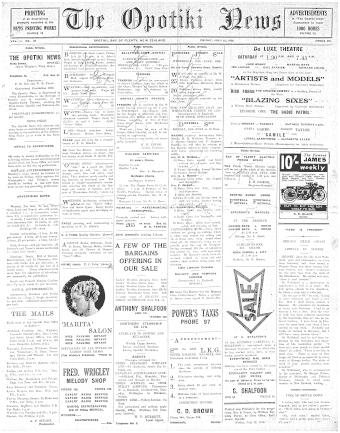 Issue page