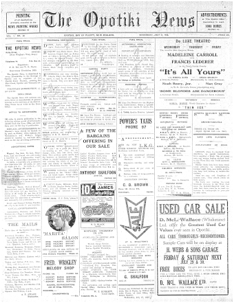 Issue page