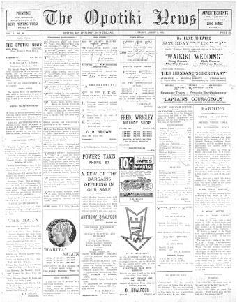 Issue page