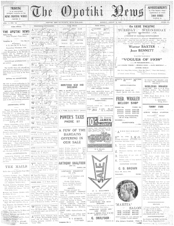 Issue page