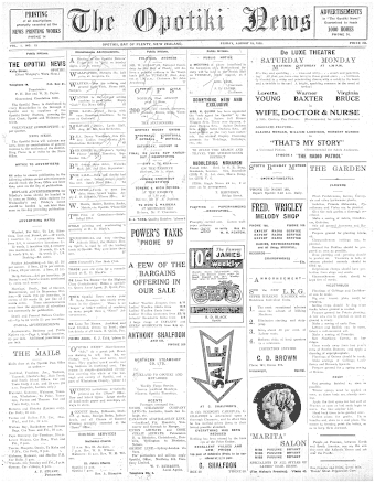 Issue page