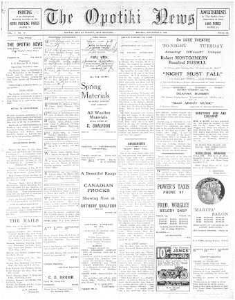 Issue page