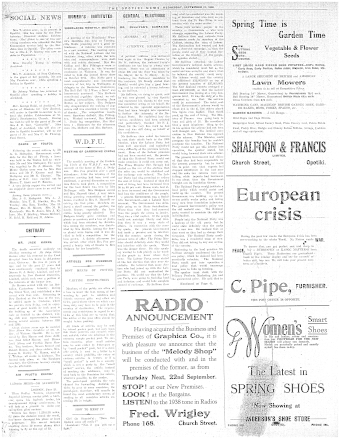 Issue page