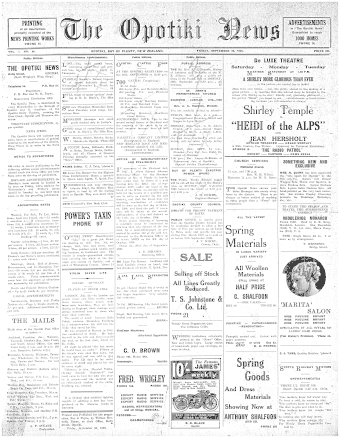 Issue page