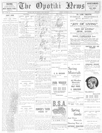Issue page