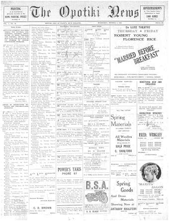 Issue page