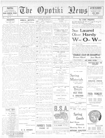 Issue page