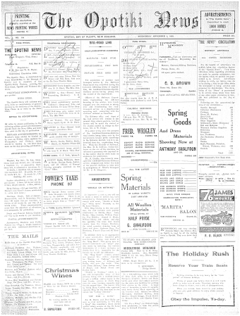 Issue page