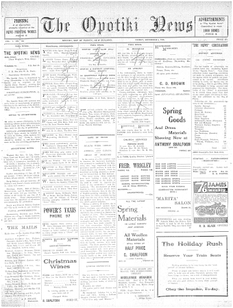 Issue page