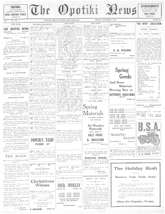 Issue page