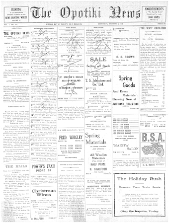 Issue page
