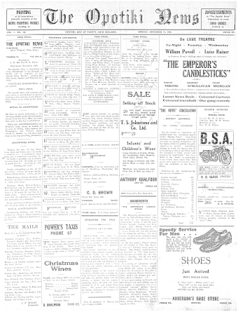 Issue page
