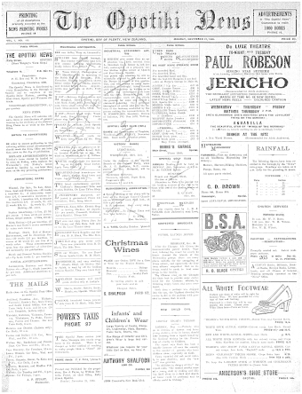 Issue page