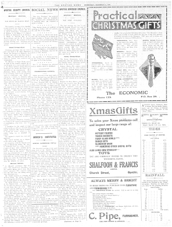 Issue page