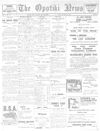 Issue page