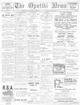 Issue page