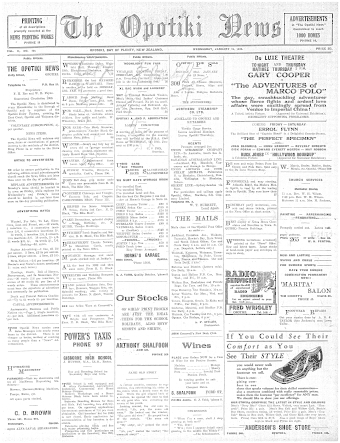 Issue page
