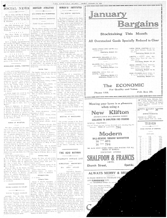 Issue page