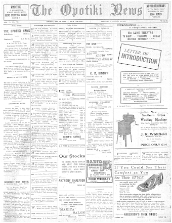 Issue page