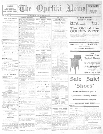 Issue page
