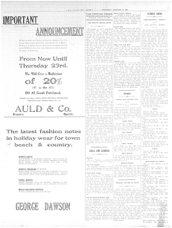 Issue page