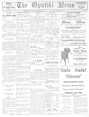 Issue page
