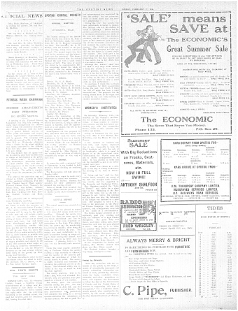 Issue page